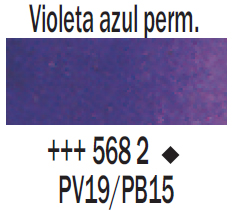 Acuarela Violeta Azul Perm. nº568 Serie 2